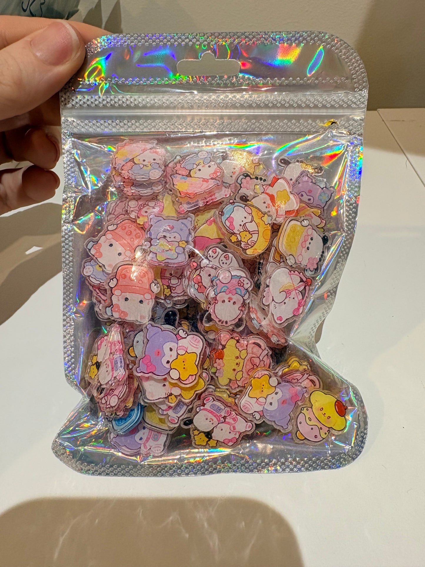 Notebook shaker pieces