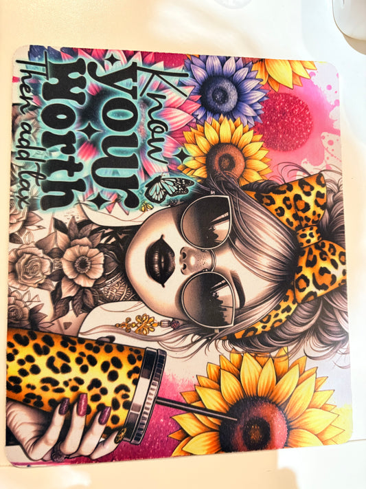 Mouse pads and coasters