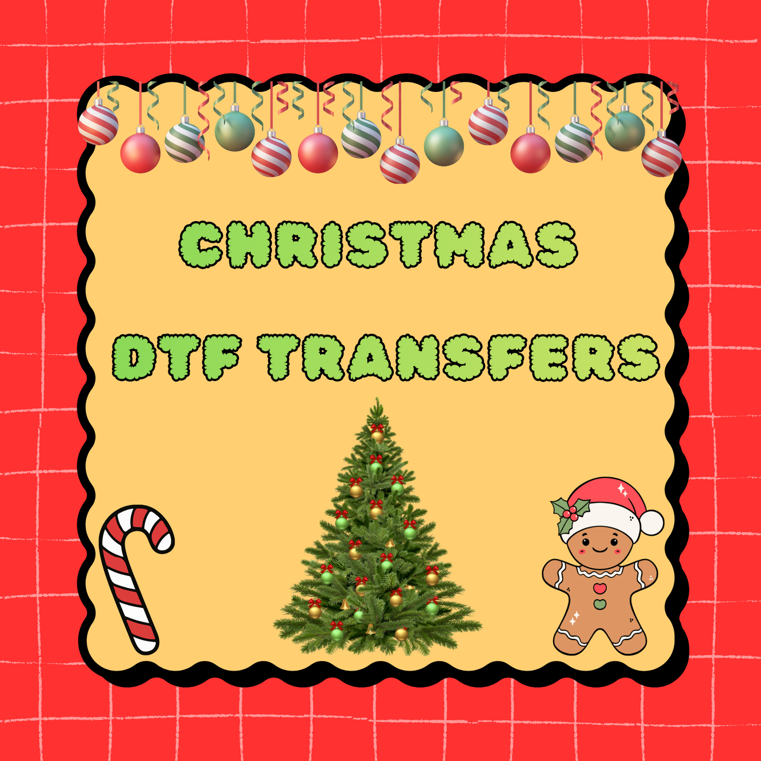 DTF Christmas Transfers