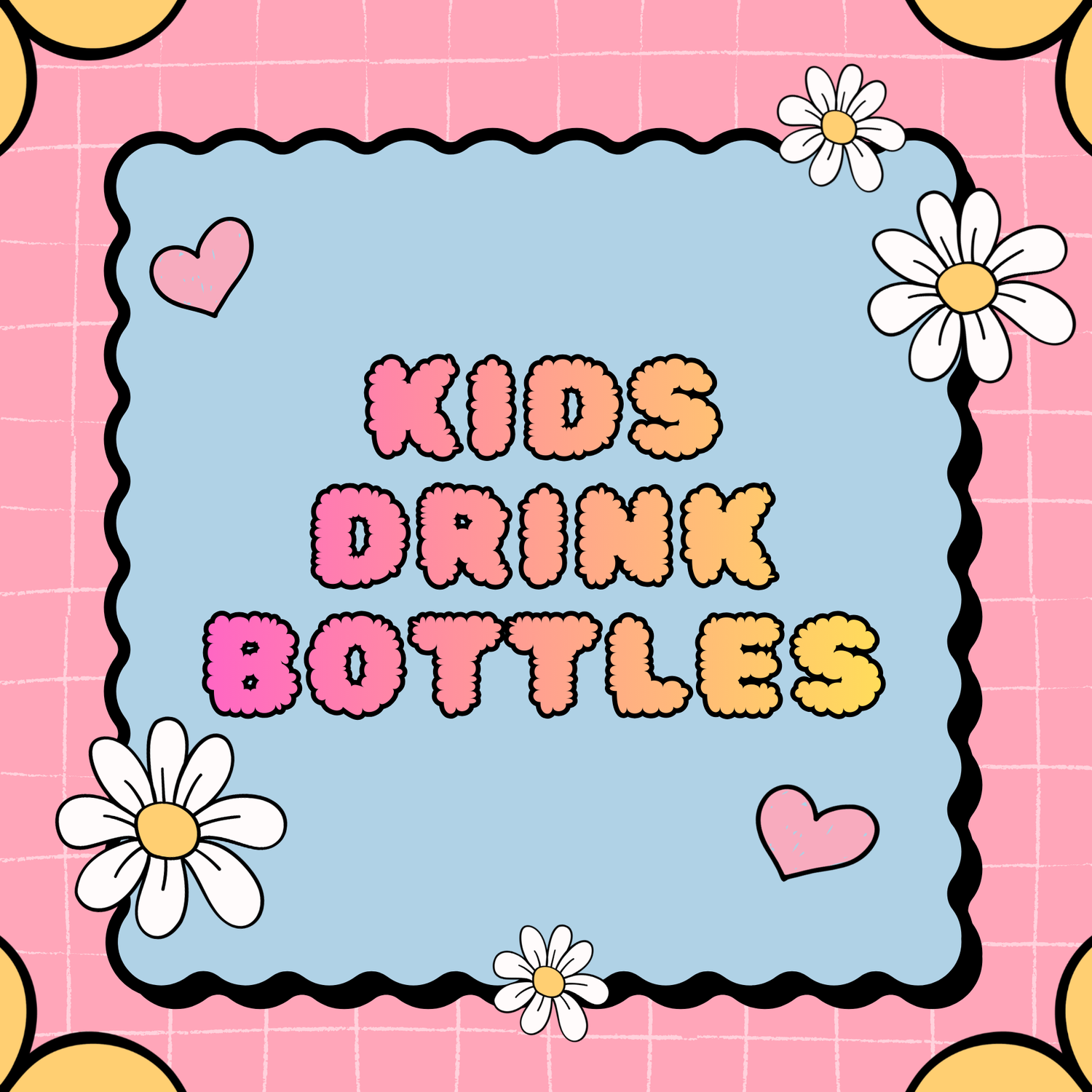 Kids Personalised Drink Bottles