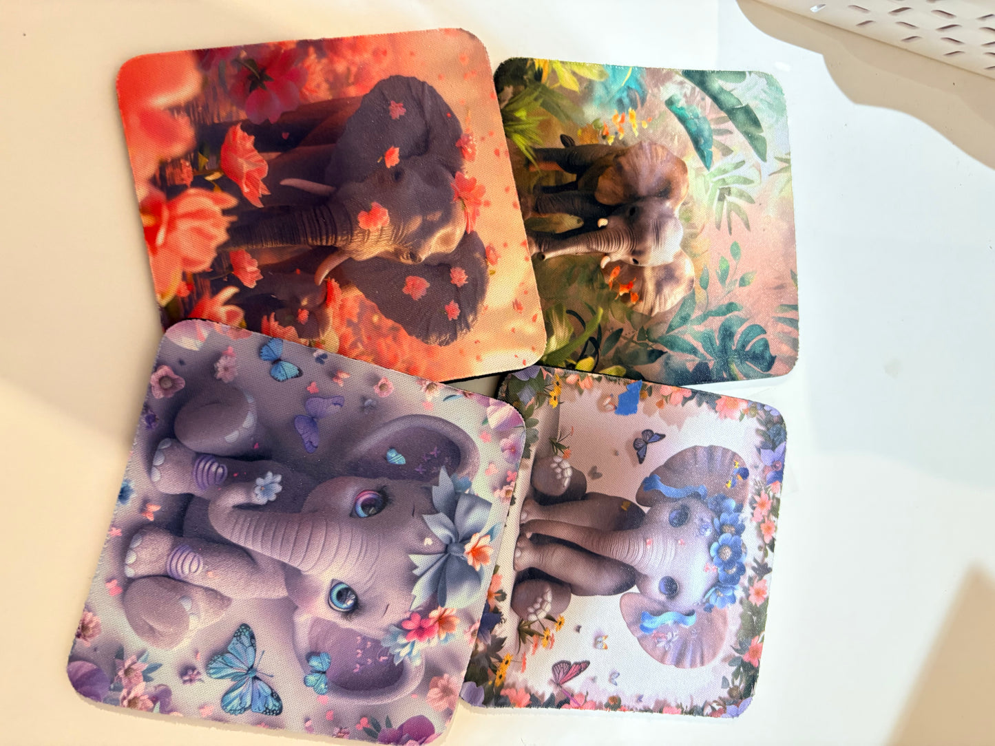 Mouse pads and coasters